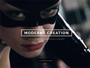 Homepage Moderne Creation