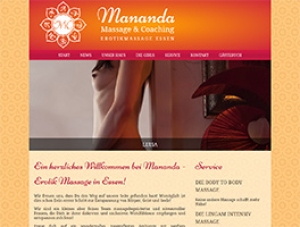 Homepage Mananda Massage & Coaching