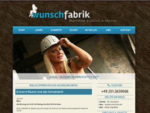 Homepage Wunschfabrik