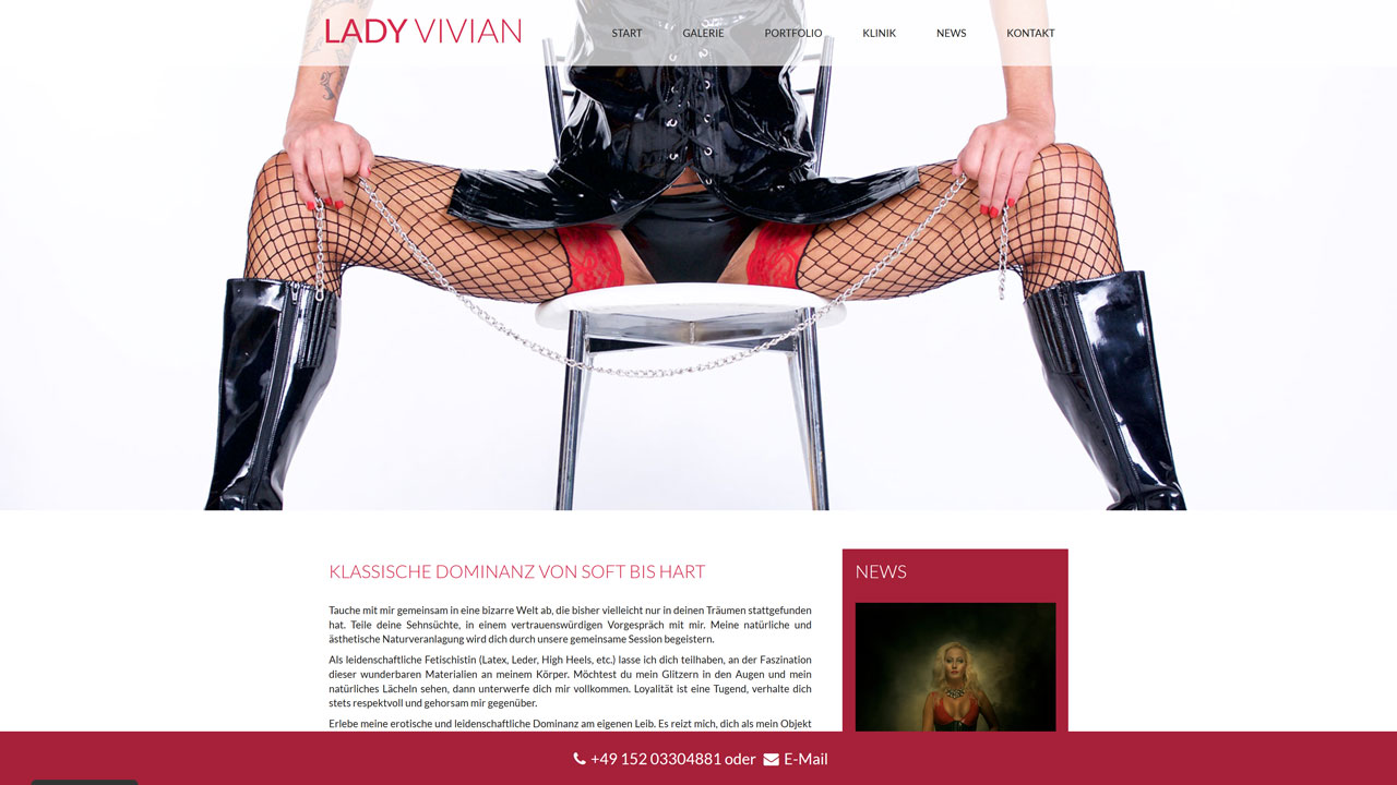 Homepage Lady Vivian